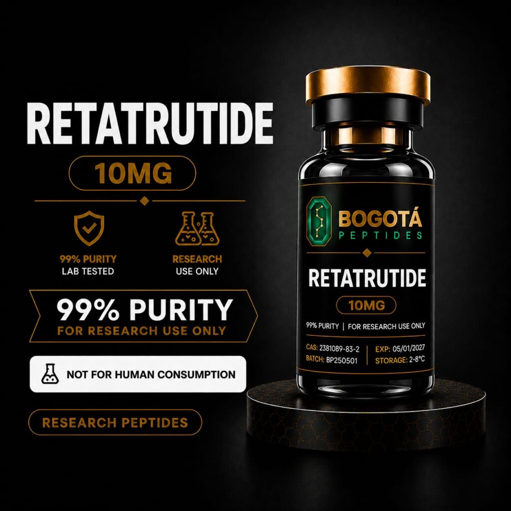 Retatrutide 10mg Colombia Research Peptide | Bogotá Peptides