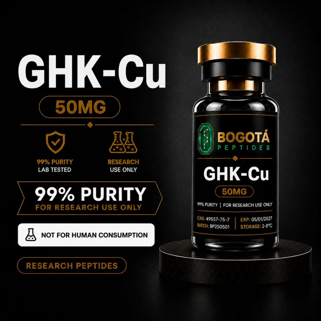 GHK-Cu 50mg Colombia Research Peptide | Bogotá Peptides