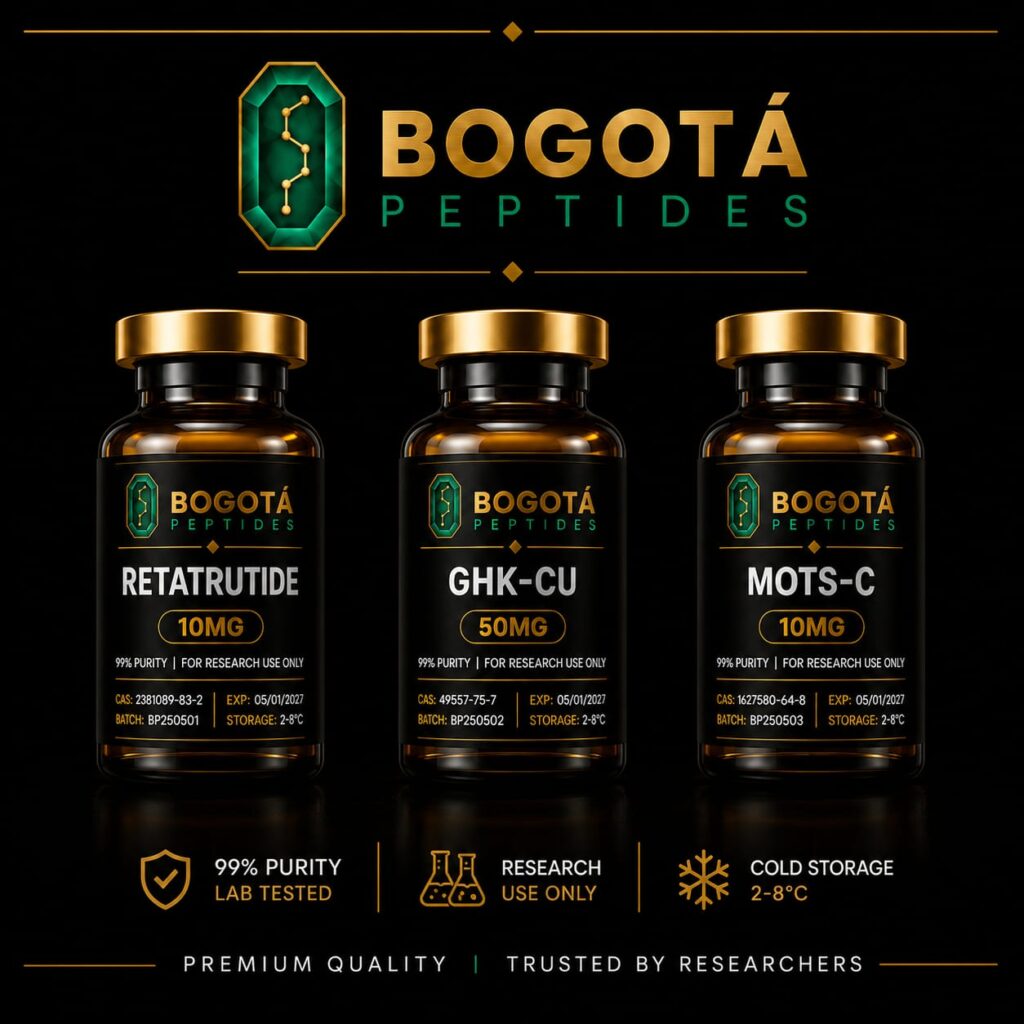 Premium research peptides available through in Colombia