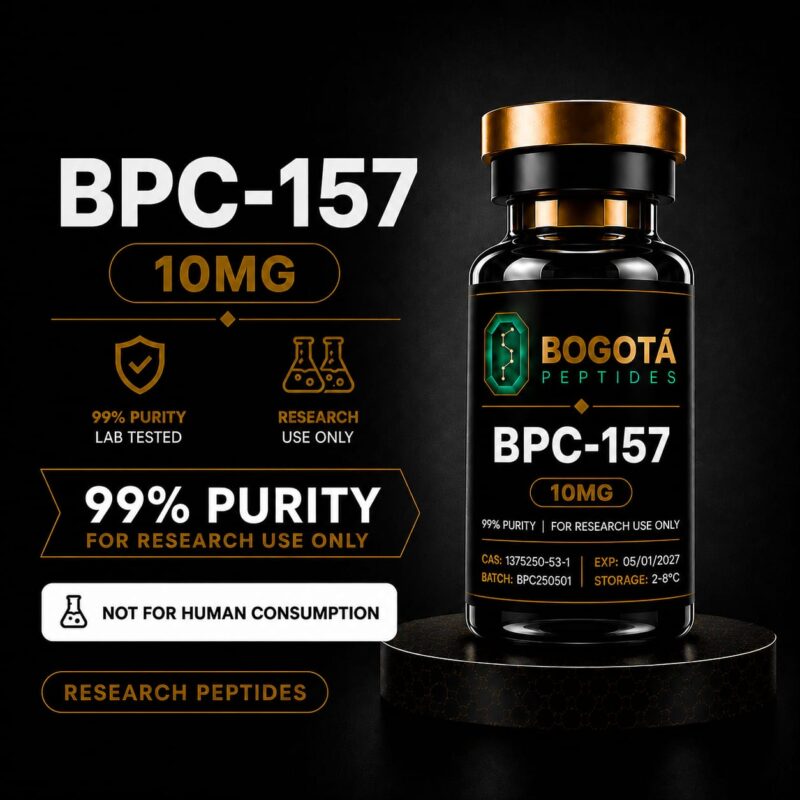 BPC-157 10mg Colombia Research Peptide | Bogotá Peptides